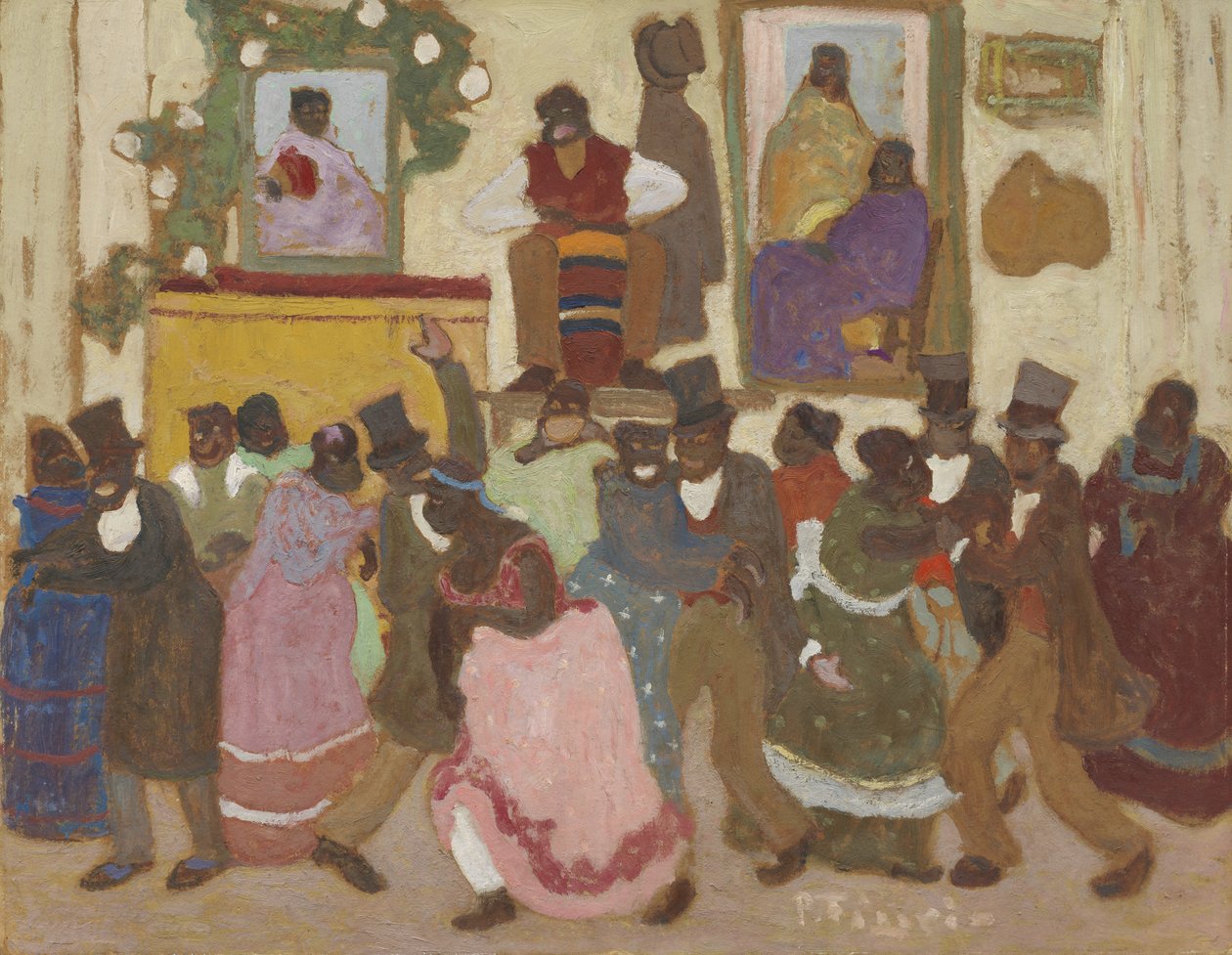 Dancing People : Candombe (Des gens qui dansent : [Candombe]) - Pedro Figari