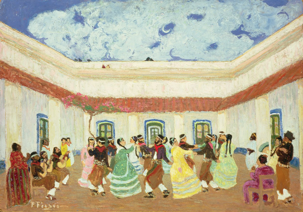 Le Patio - Pedro Figari
