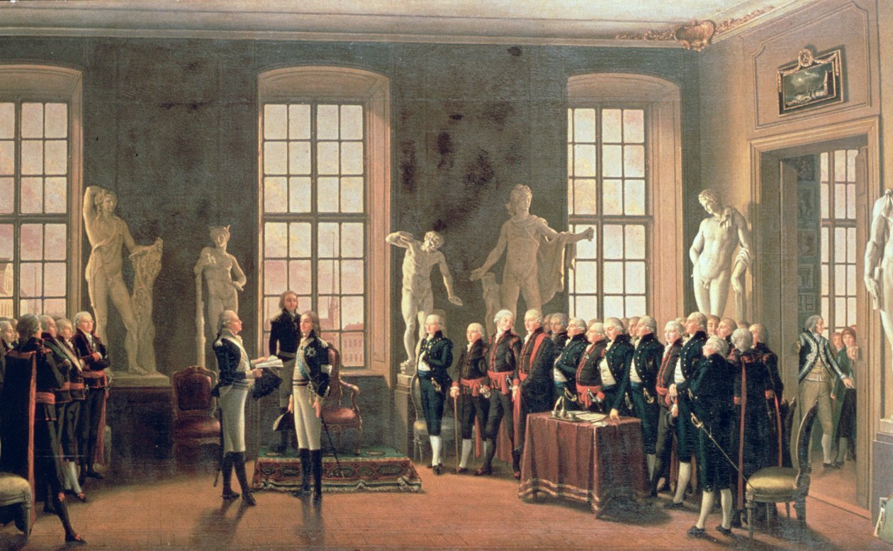 Visite de Gustav IV Adolf à l