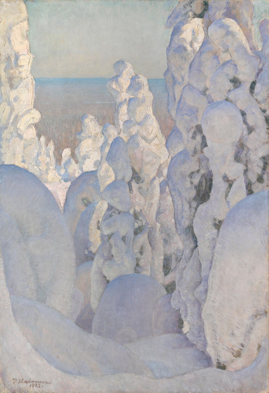 Paysage hivernal, Kinahmi - Pekka Halonen