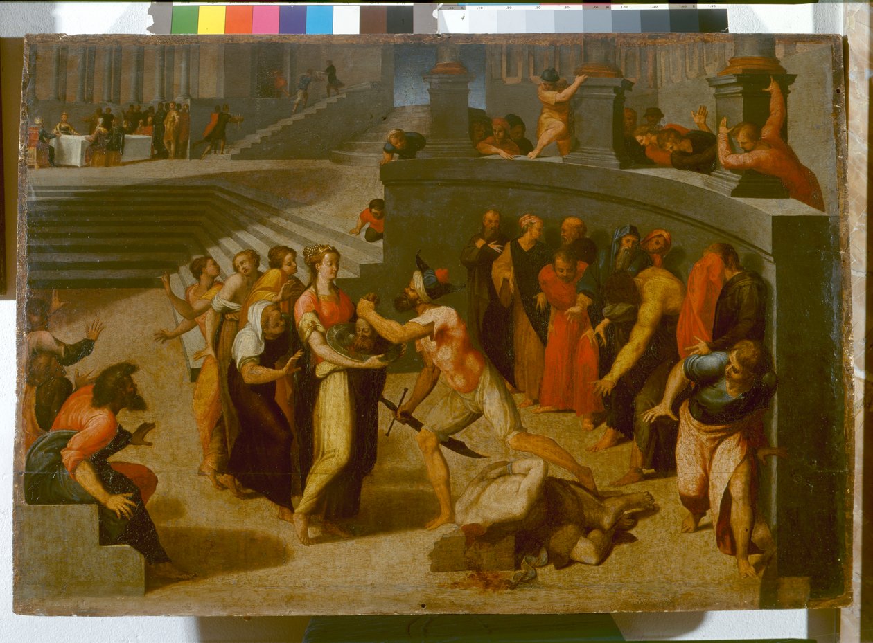 Décapitation de Saint Jean-Baptiste - Pellegrino Tibaldi
