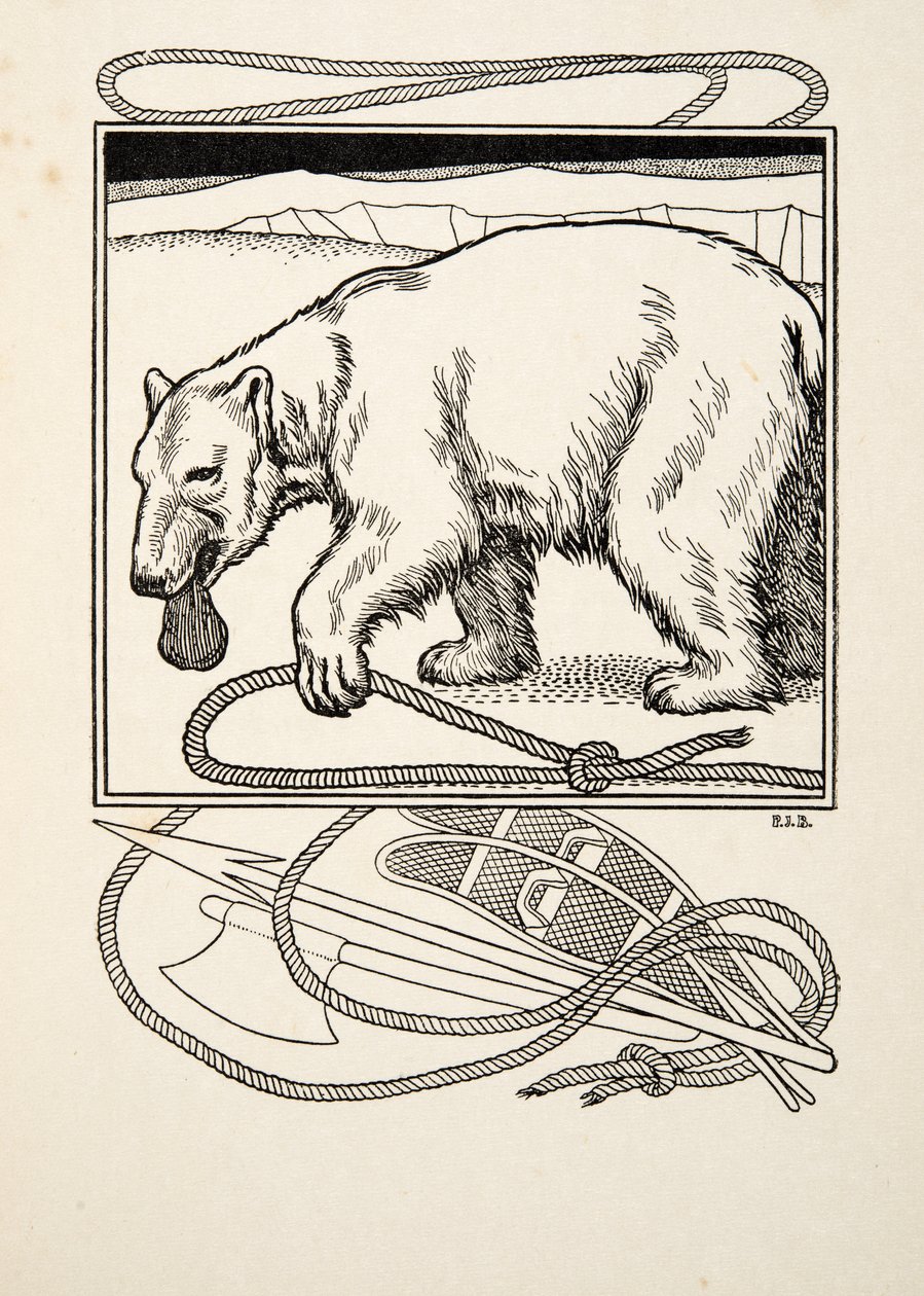 Bruin sagace, de A Hundred Anecdotes of Animals, pub. 1924 - Percy J. Billingshurst