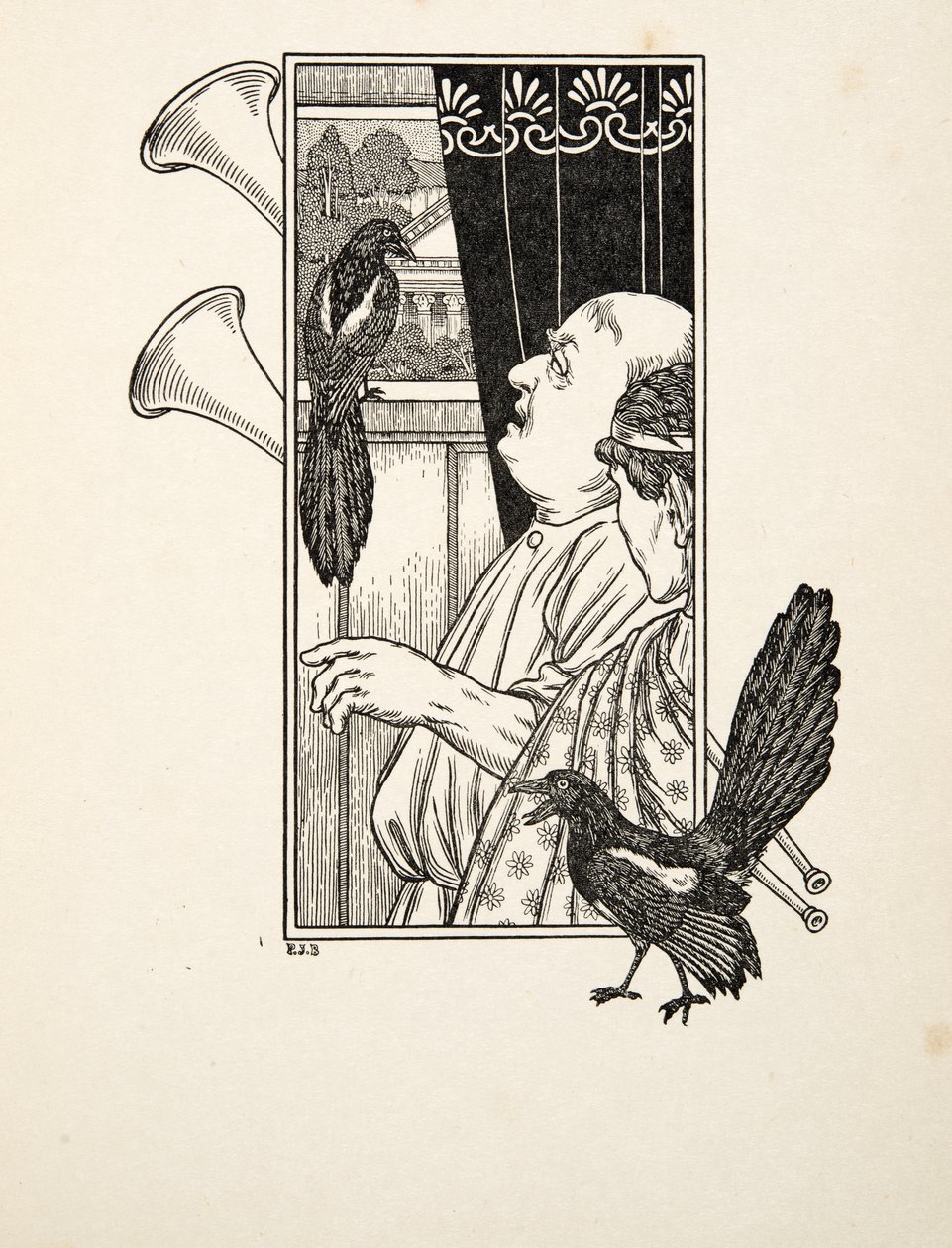 Étudier, de A Hundred Anecdotes of Animals, pub. 1924 - Percy J. Billingshurst