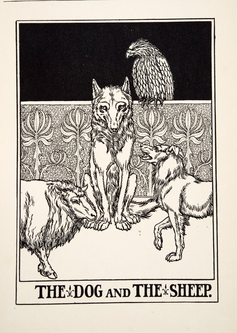 Le Chien et le Mouton, de Cent Fables d