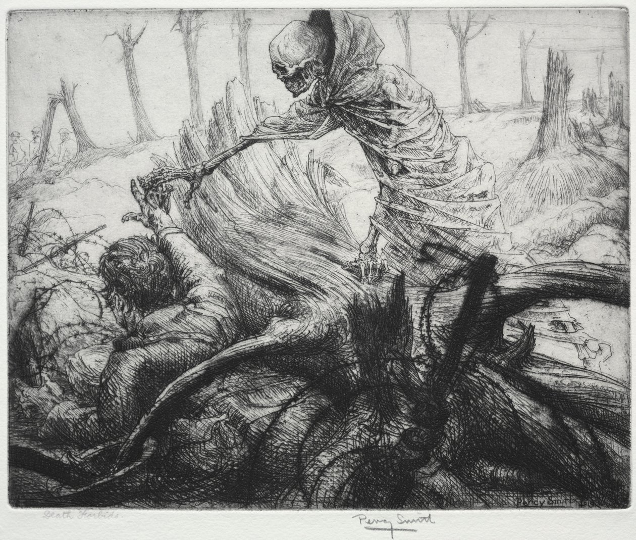 La danse macabre : La mort interdit - Percy John Delf Smith