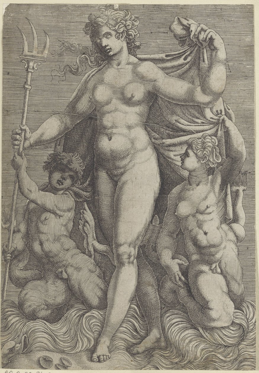 Thétis avec deux tritons - Perino del Vaga