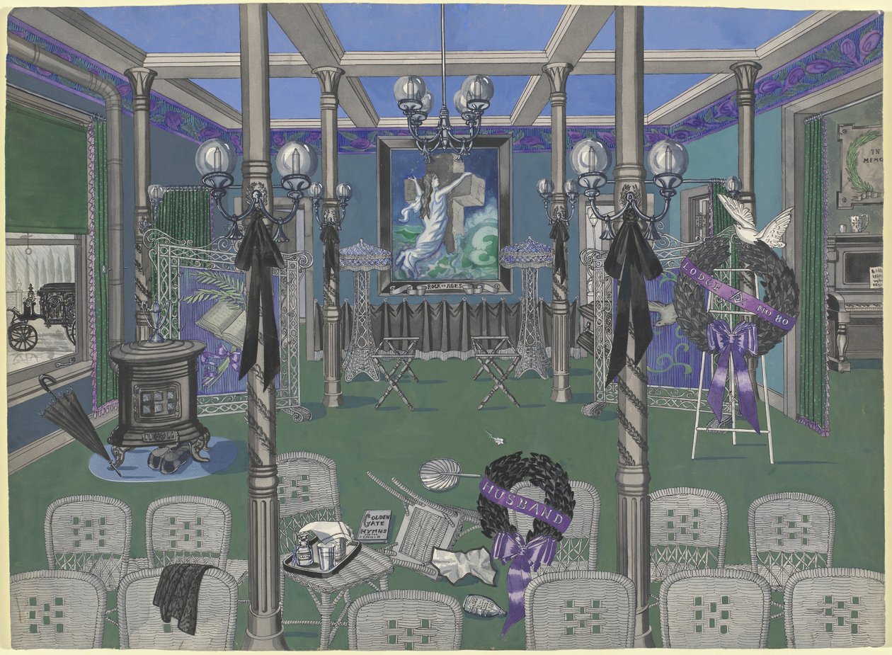 Salon Funéraire, 1895-1920 - Perkins Harnly