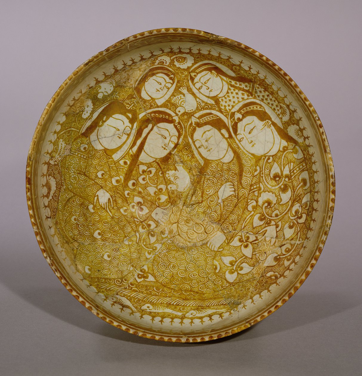 Bol, de Kashan, Iran, période seldjoukide, 1211-12 après J.-C. - Persian School