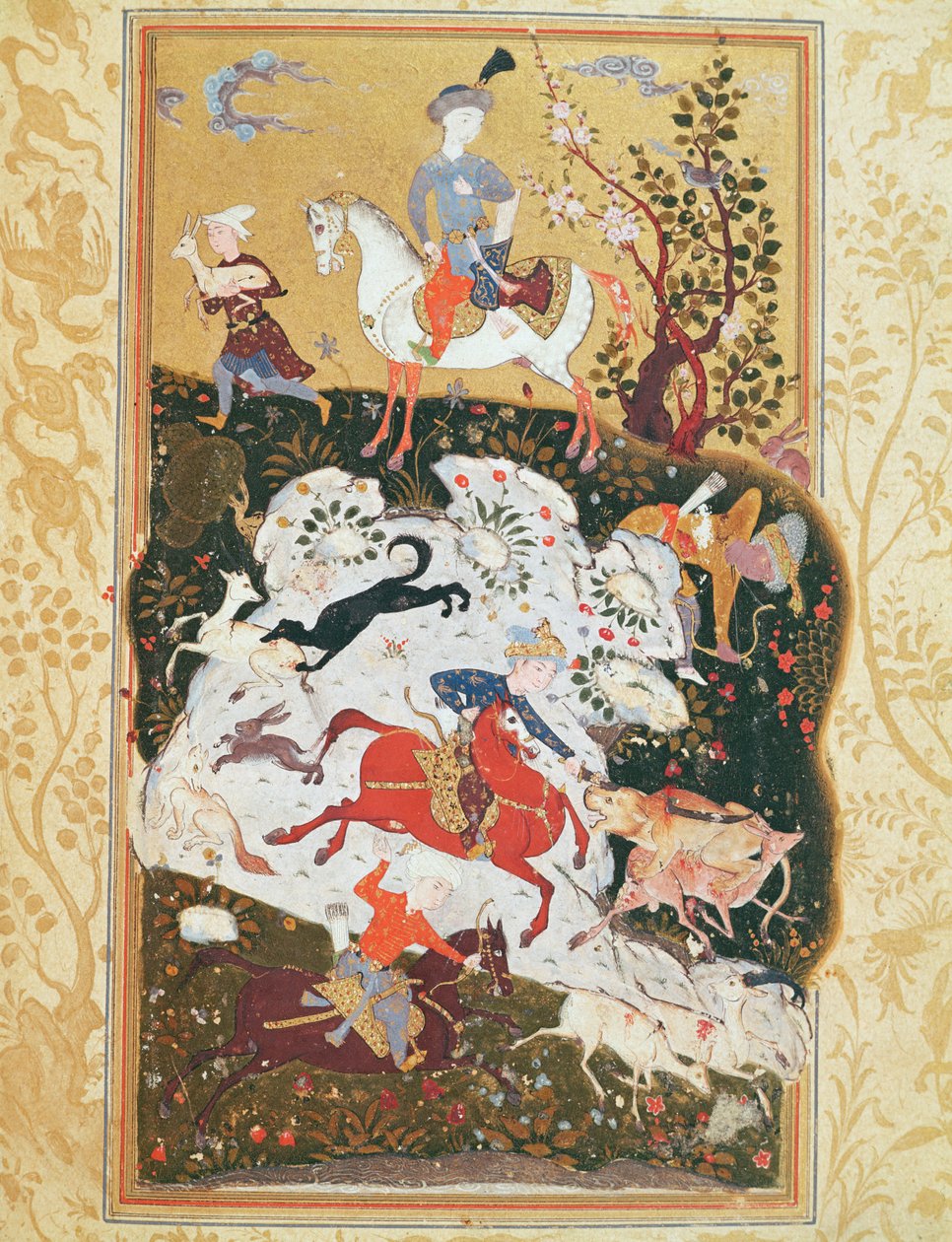 Scène de chasse du 