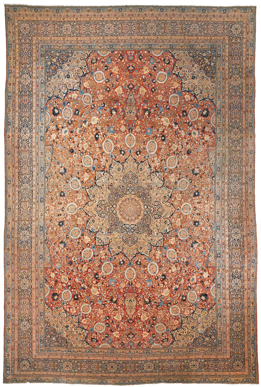 Grand tapis de Tabriz, de design Ardebil, nord-ouest de la Perse - Persian School
