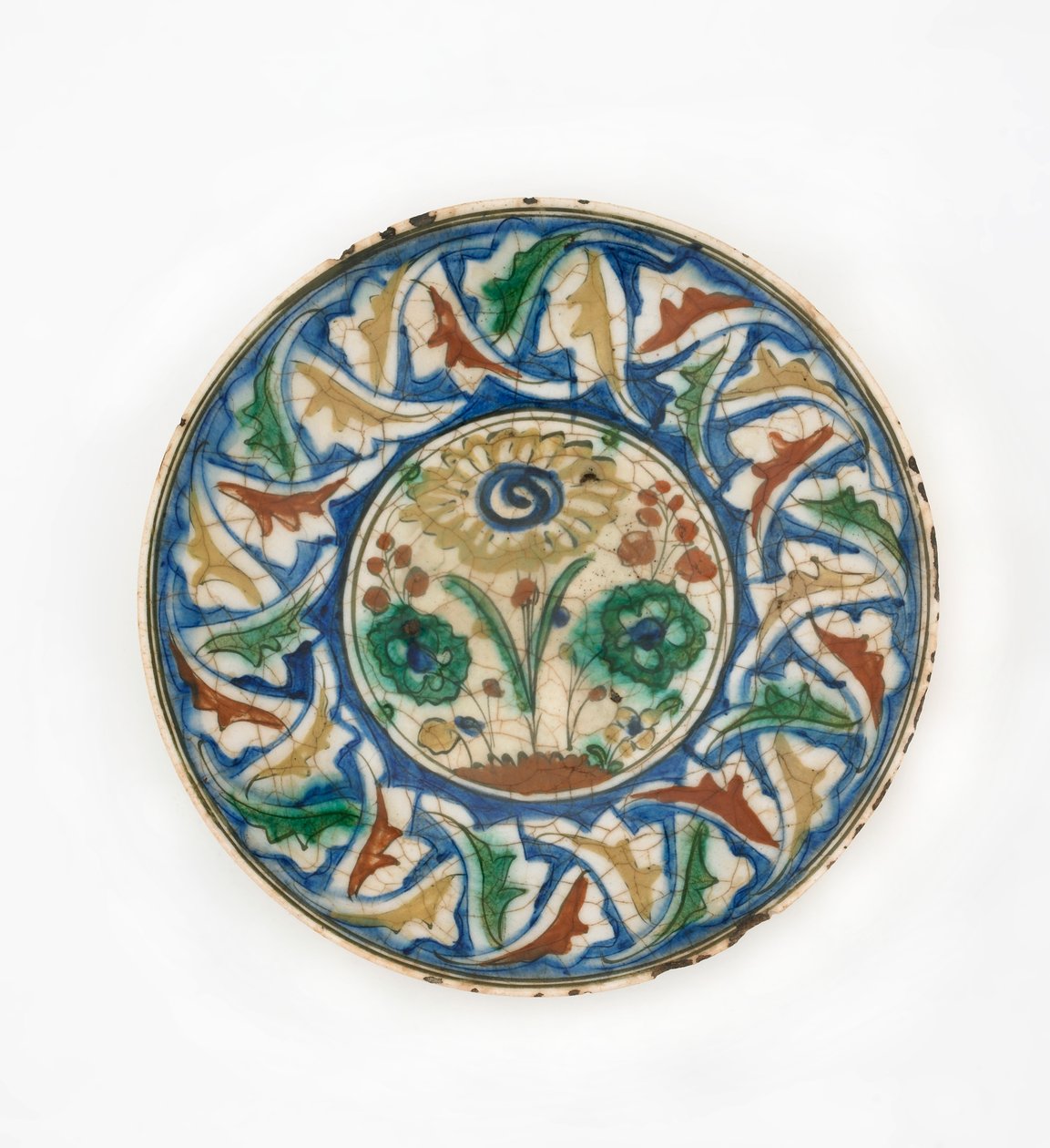 Assiette, Iran, période safavide, fin XVIe-début XVIIe siècle - Persian School