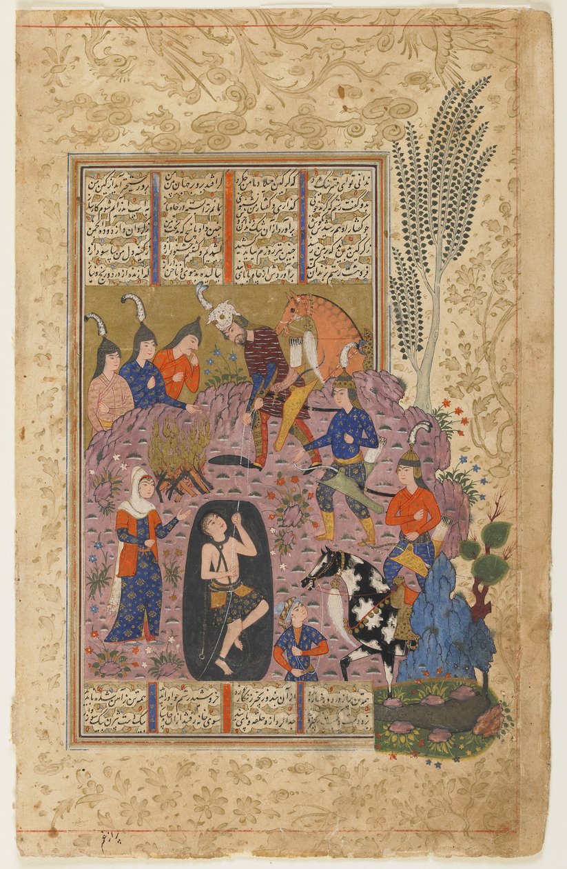 Rustam sauve Bijan du puits d