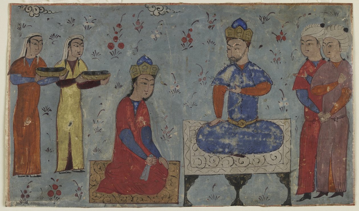 Sindukht devant Sam - Persian School