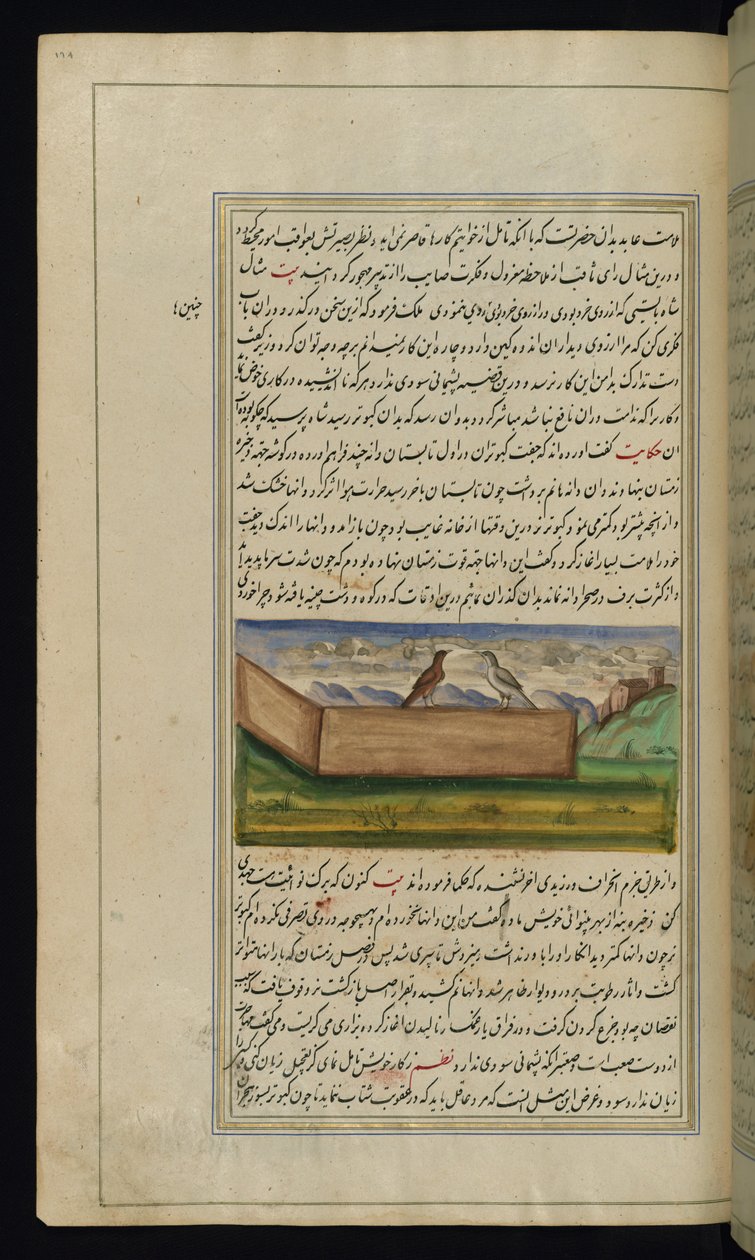 Deux pigeons et une réserve de grains des Lumières de Canopus - Persian School