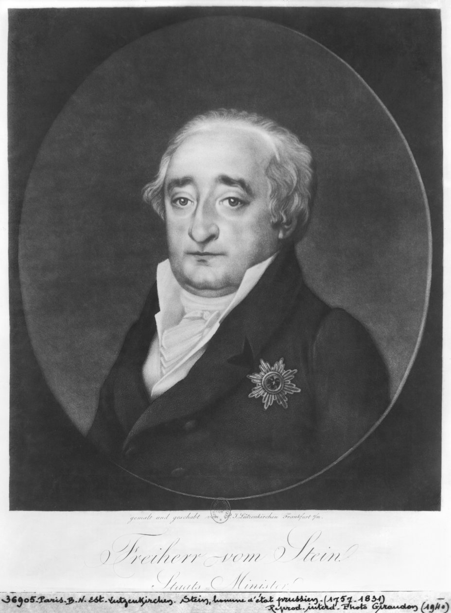 Baron Karl von Stein - Peter Joseph Lutzenkirchen
