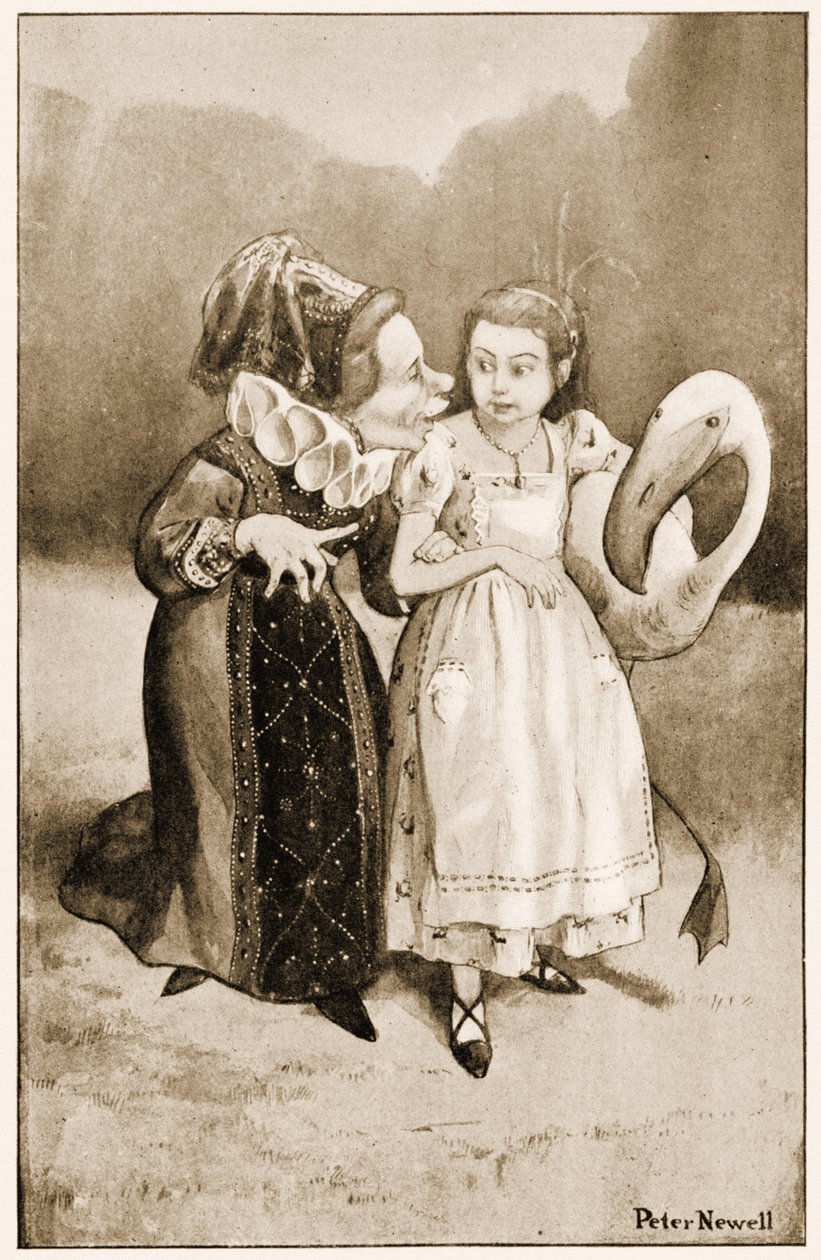 Tut, tut enfant ! dit la Duchesse, illustration pour Les aventures d
