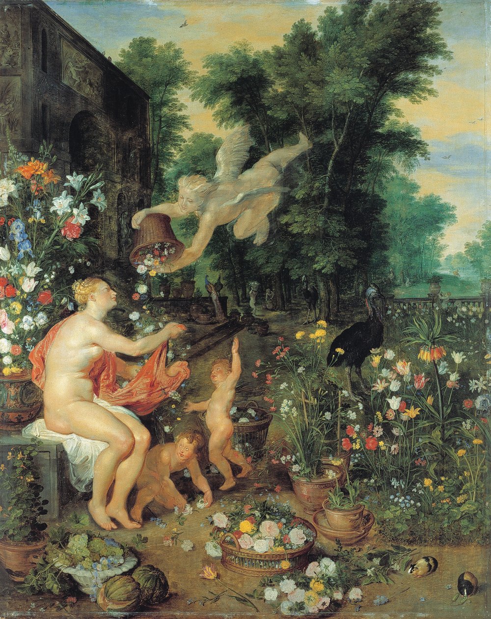 Flore et Zéphyr - Peter Paul Rubens