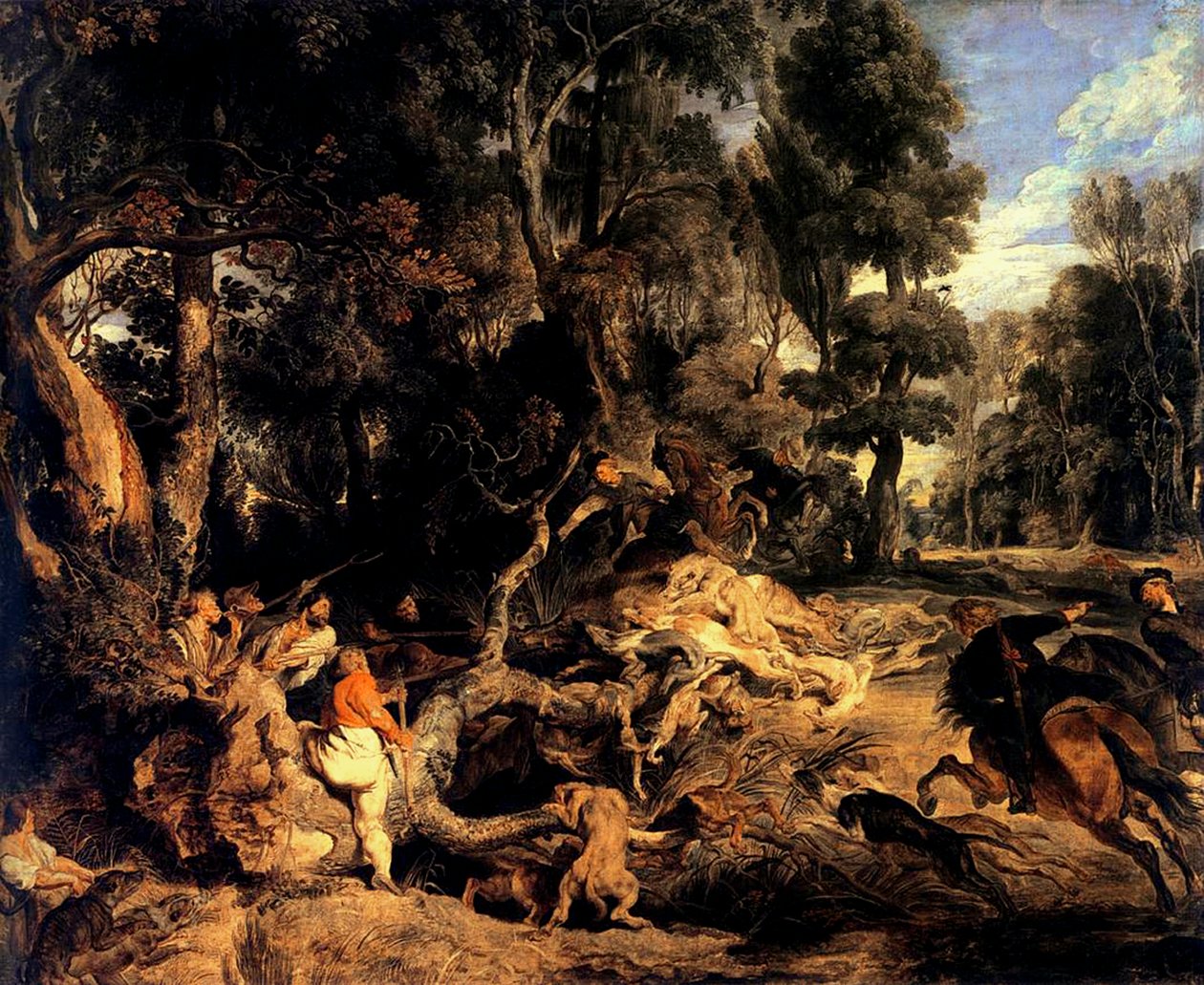 Chasse au sanglier - Peter Paul Rubens
