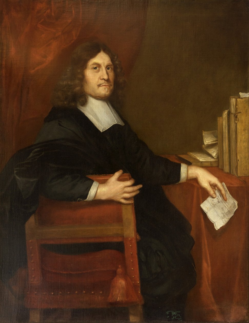 Sir Peter Leicester, Bt - Peter circle of Lely