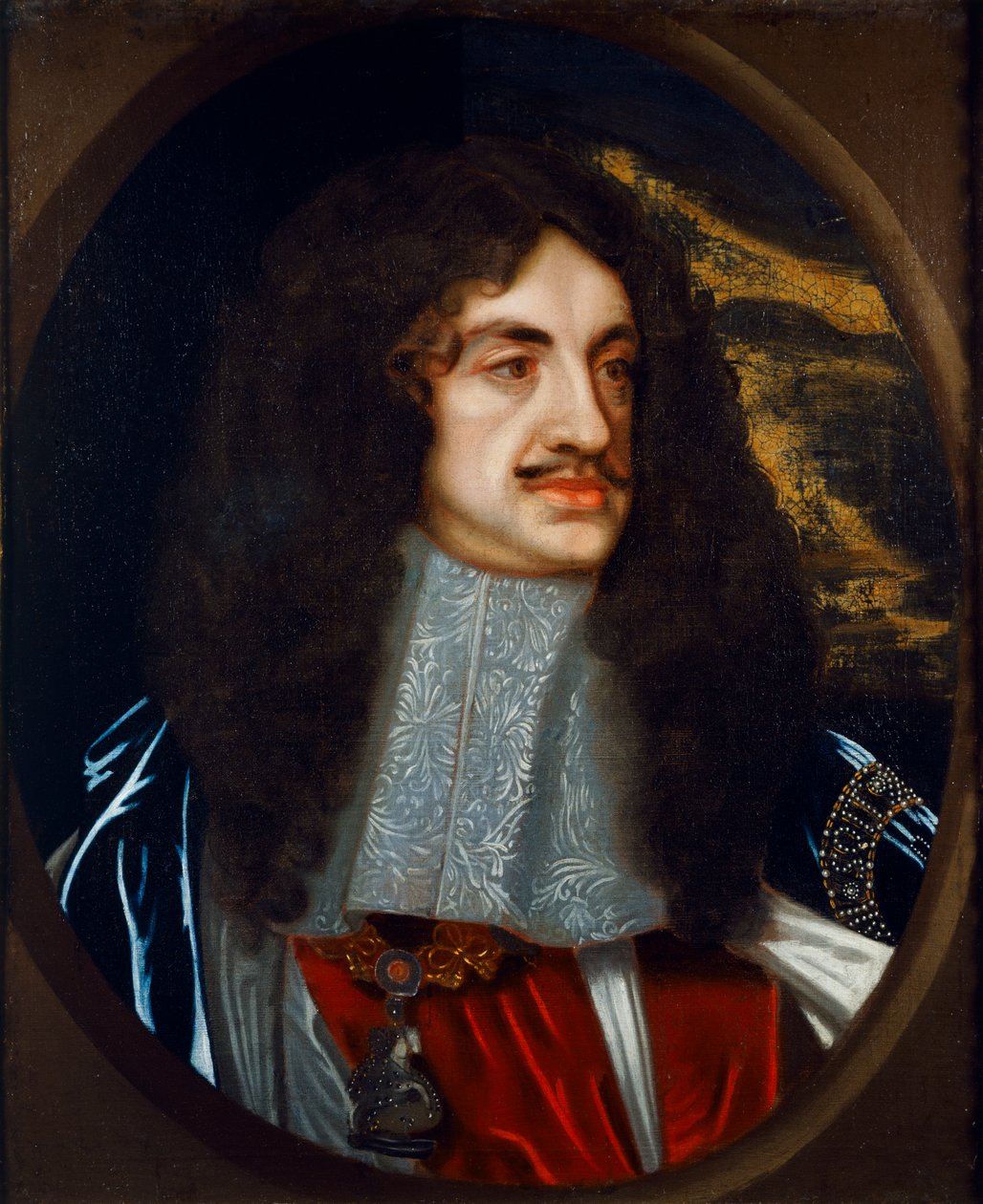 Portrait de Jacques II - Peter (after) Lely