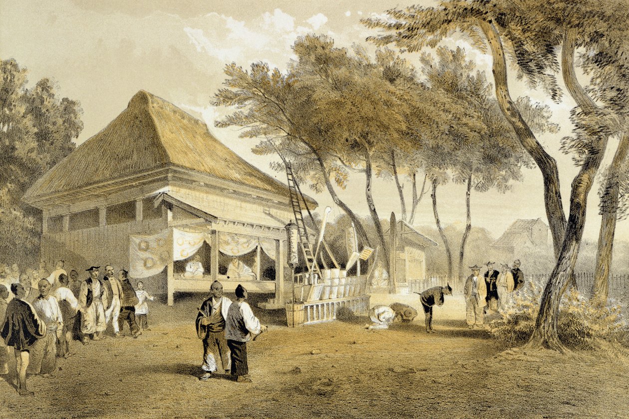 Maison et moteur de la compagnie des pompiers, Yokohama, de 