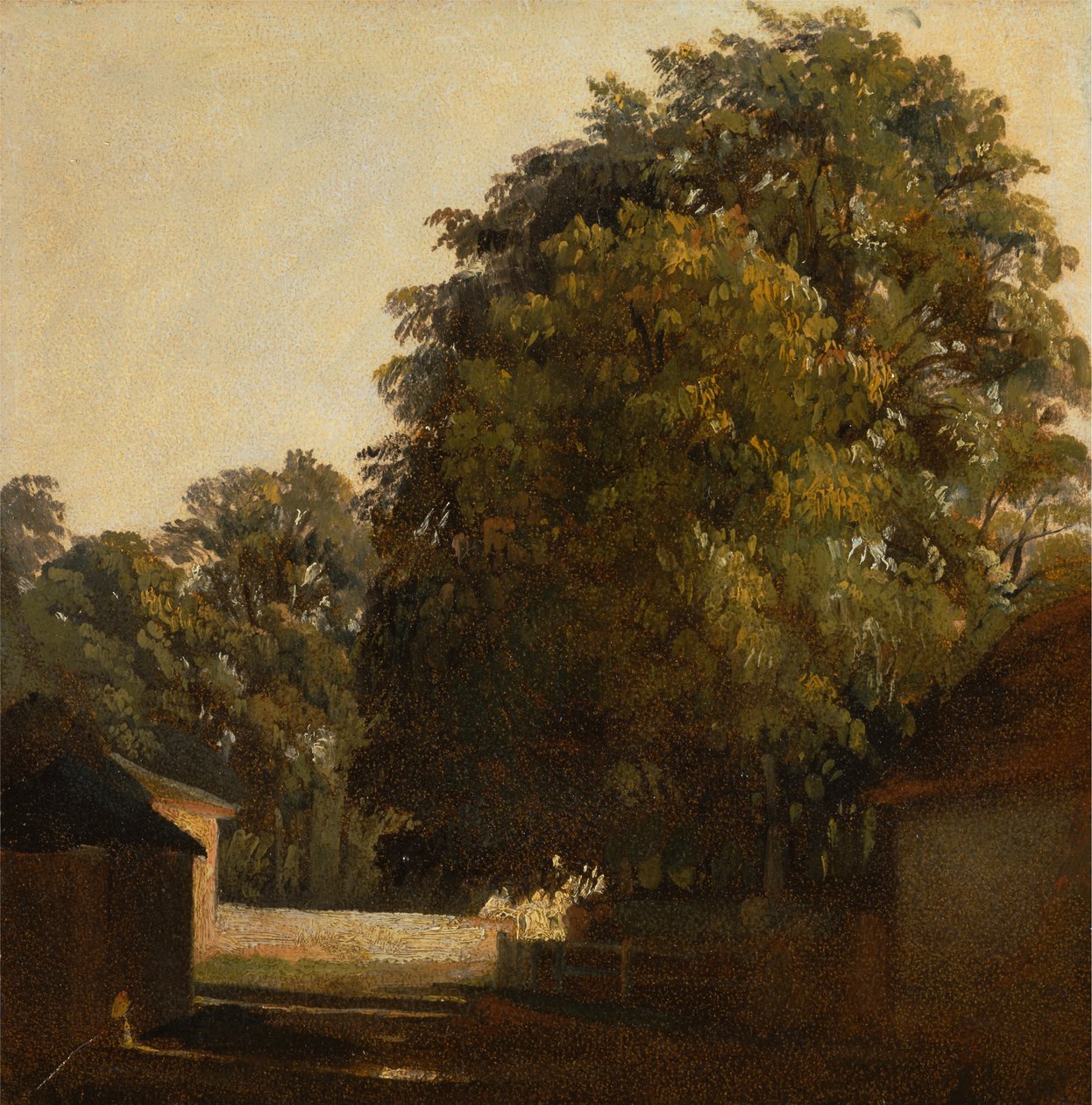 Paysage avec châtaignier - Peter DeWint