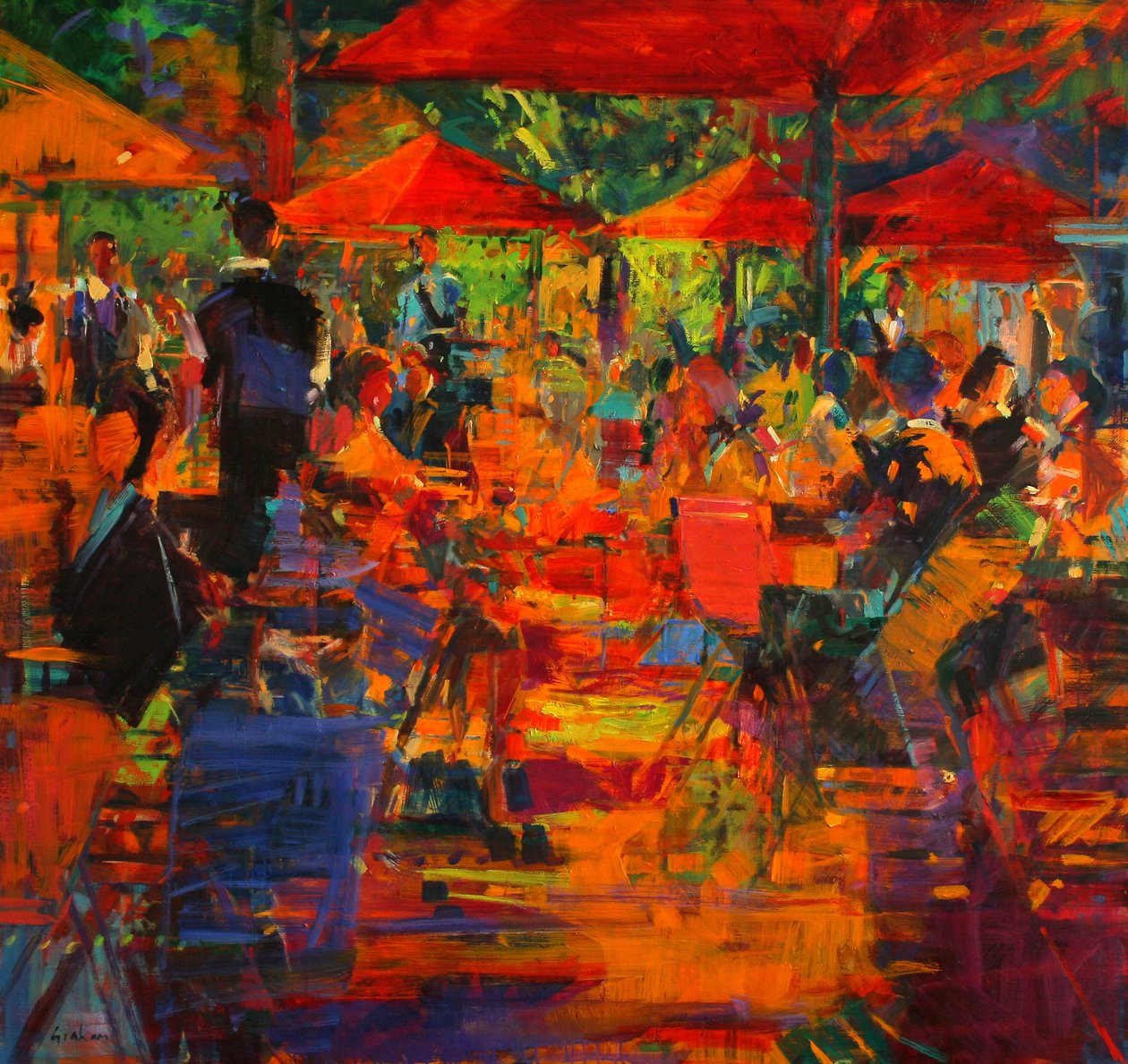 Le Grand Café, 2011 - Peter Graham (Contemporary)