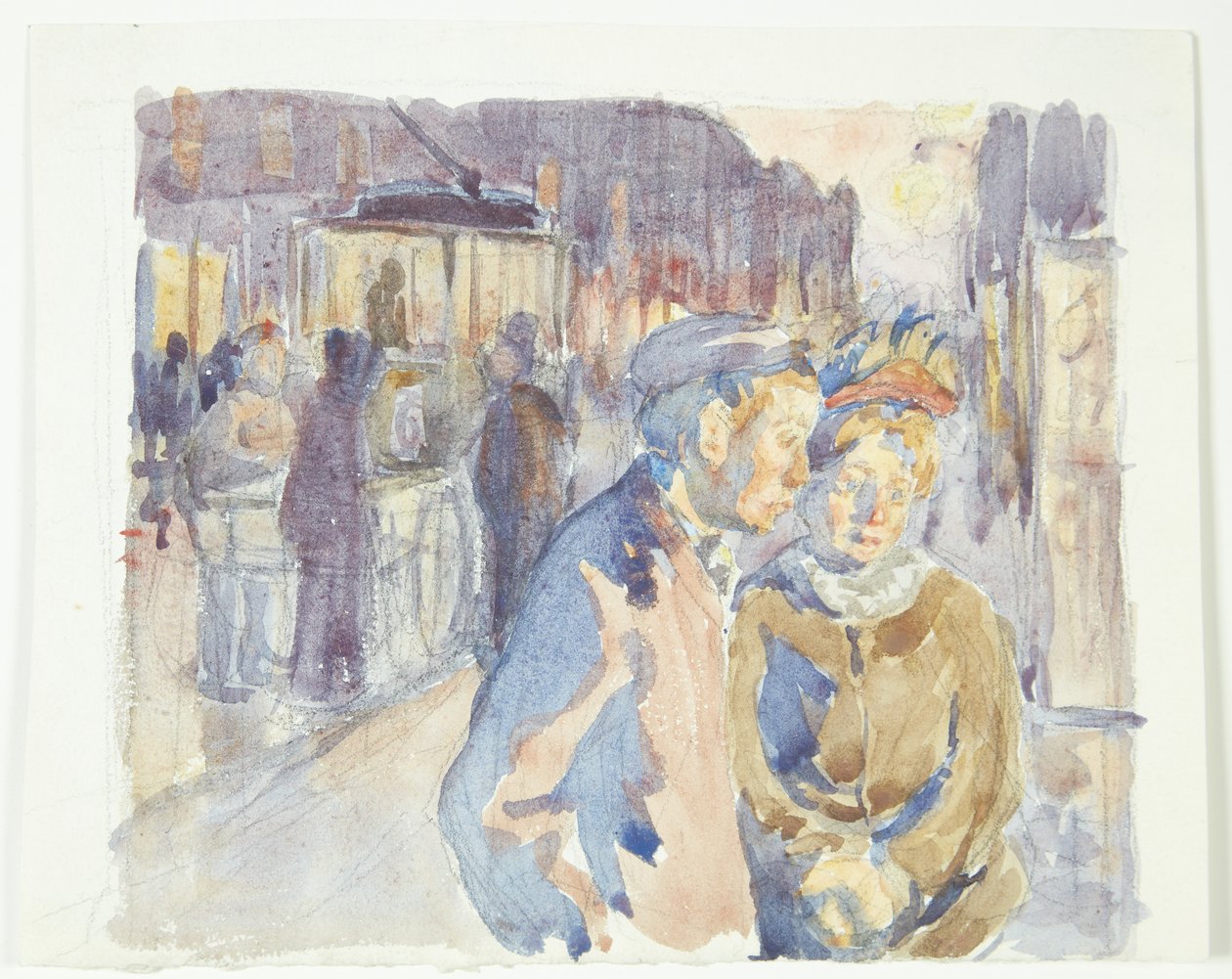 Depuis Enghavevej. Soir - Peter Hansen