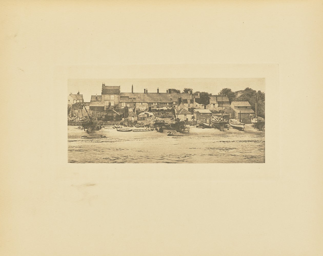 Un coin du vieux Yarmouth - Peter Henry Emerson