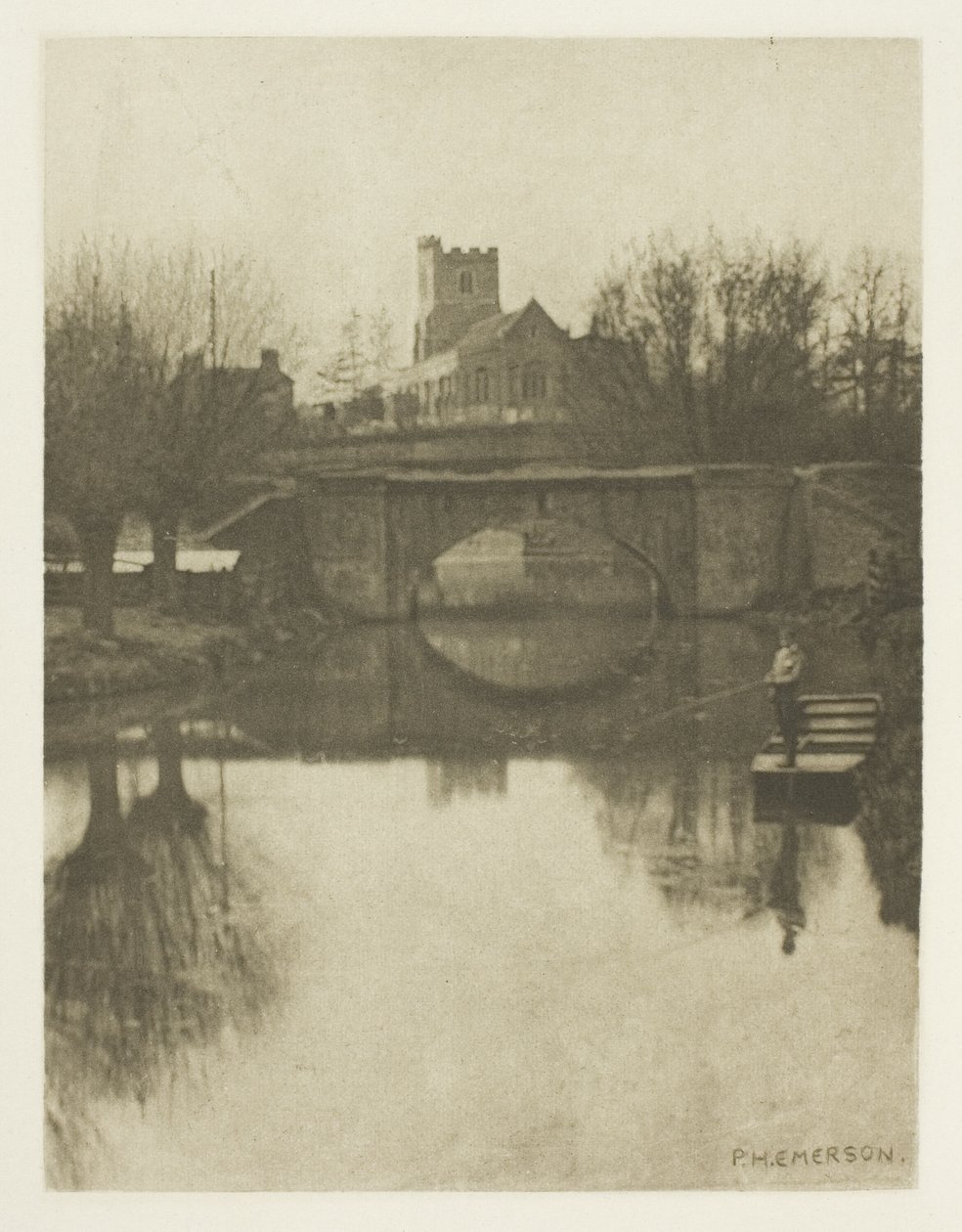 Église de Broxbourne - Peter Henry Emerson