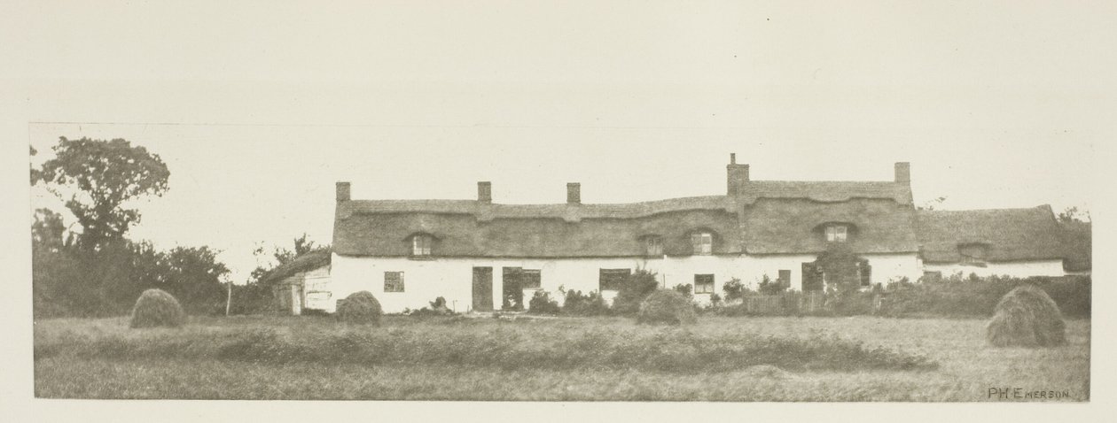 Cottages du Norfolk - Peter Henry Emerson