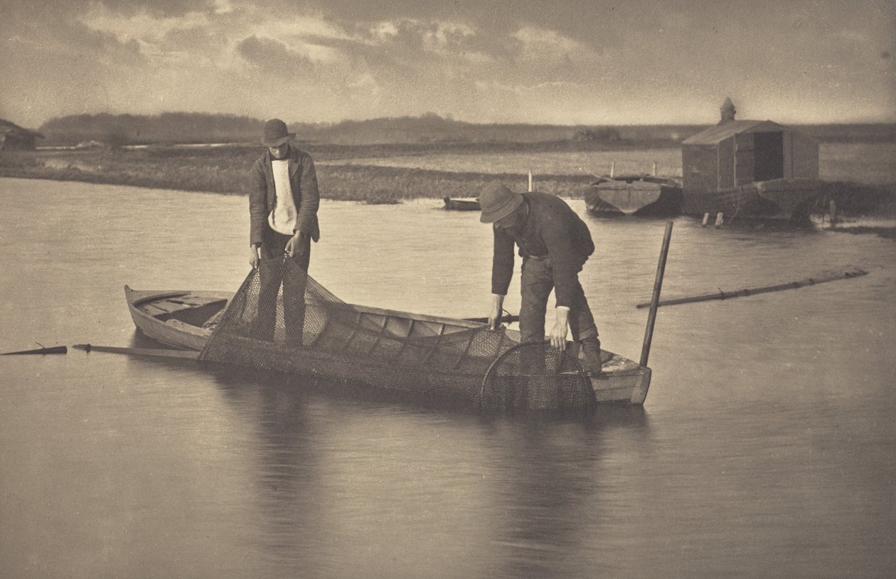 Remonter le filet à anguilles - Peter Henry Emerson