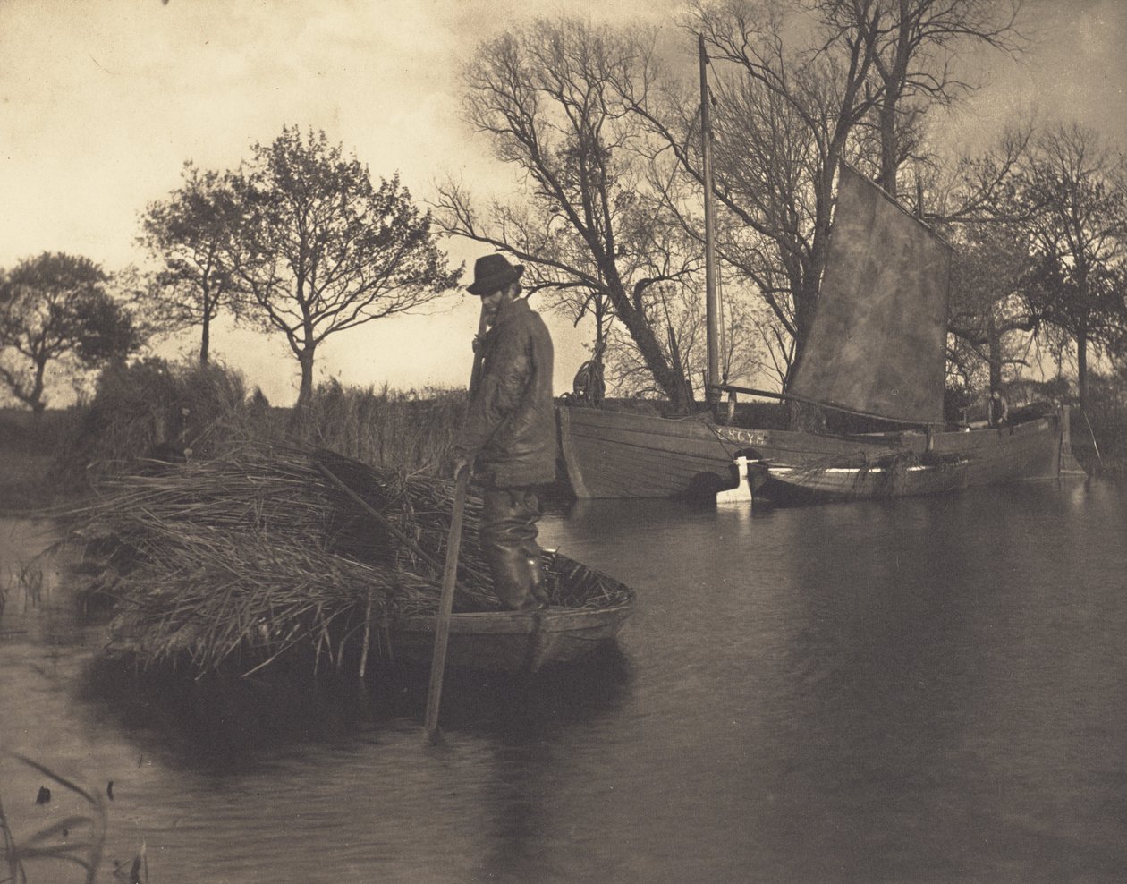 Le retour du coupeur de gladdon - Peter Henry Emerson