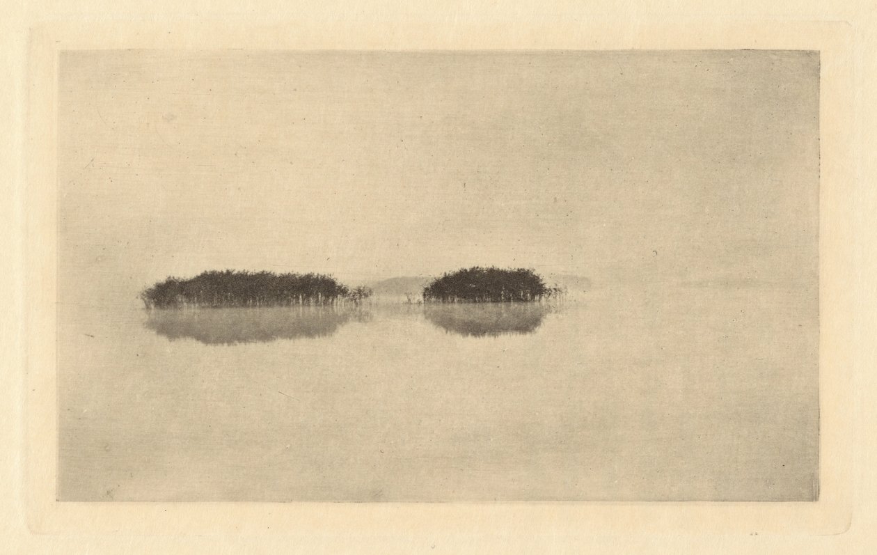 Le Lone Lagoon, en 1895 ou avant (photo) - Peter Henry Emerson