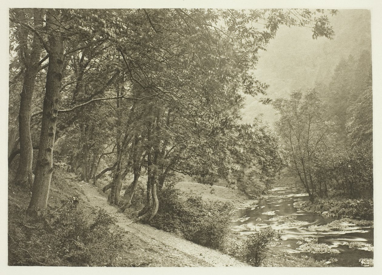 Le sentier du First Brae, Dove Dale - Peter Henry Emerson