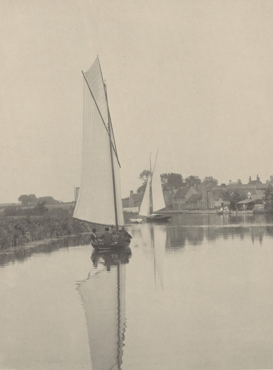 Le village de Horning, 1886 (photo) - Peter Henry Emerson