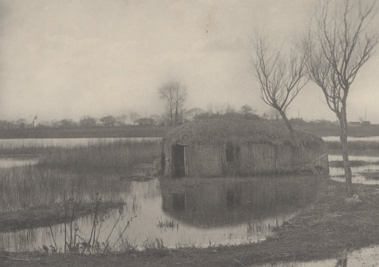 Maison-Bateau en Roseaux - Peter Henry Emerson and T.F. Goodall