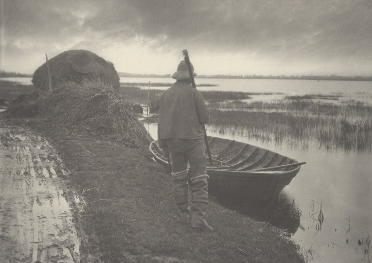 Marais allant couper des roseaux - Peter Henry Emerson and T.F. Goodall