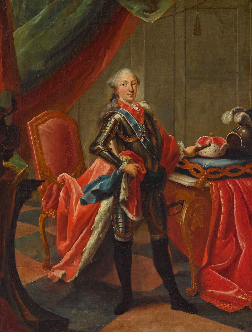 Portrait de Maximilien III Joseph 1727-1777, électeur de Bavière - Peter Jacob Horemans