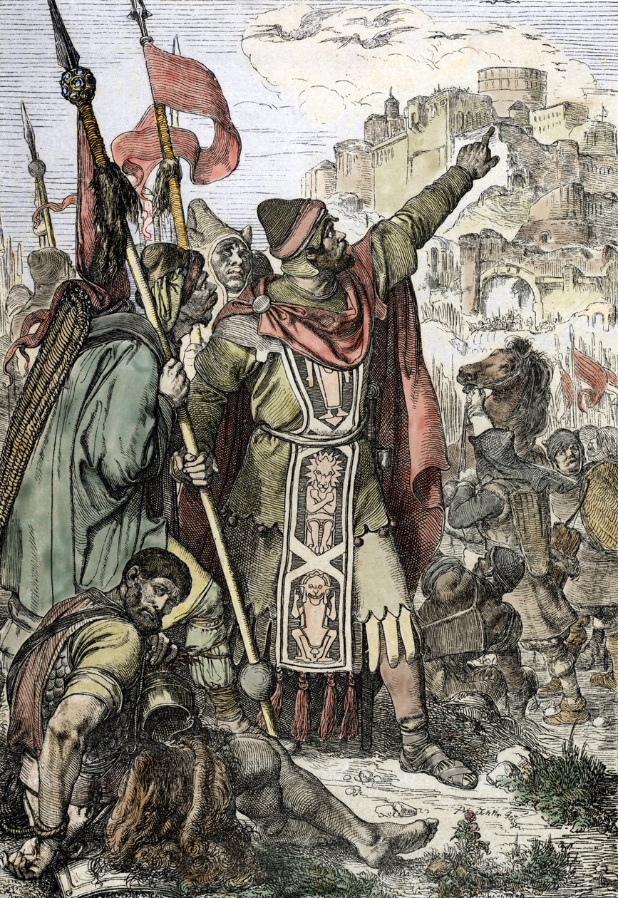 Invasion barbare : « Le roi des Huns Attila (406-453) appréhendé pour assiéger la ville d