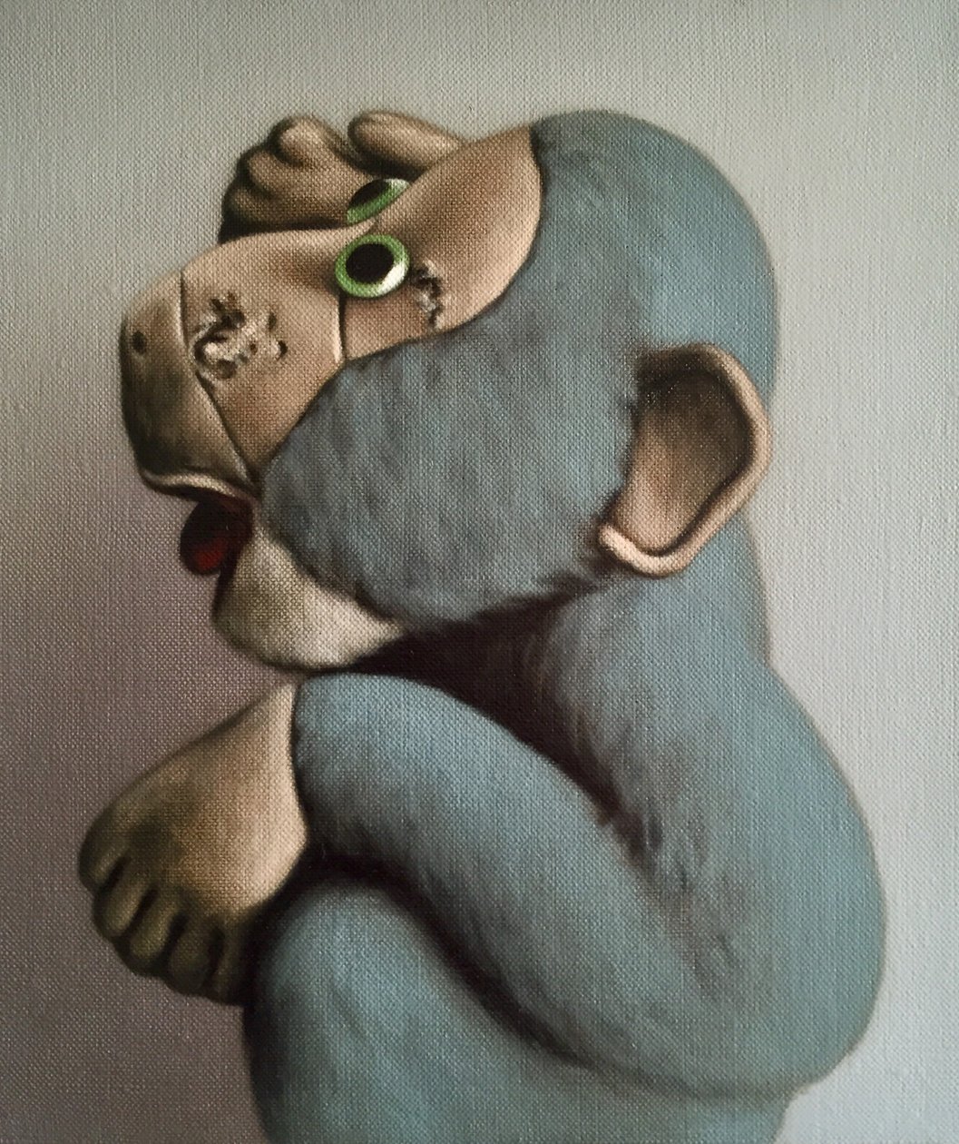 Singe bleu doux, 2006 - Peter Jones