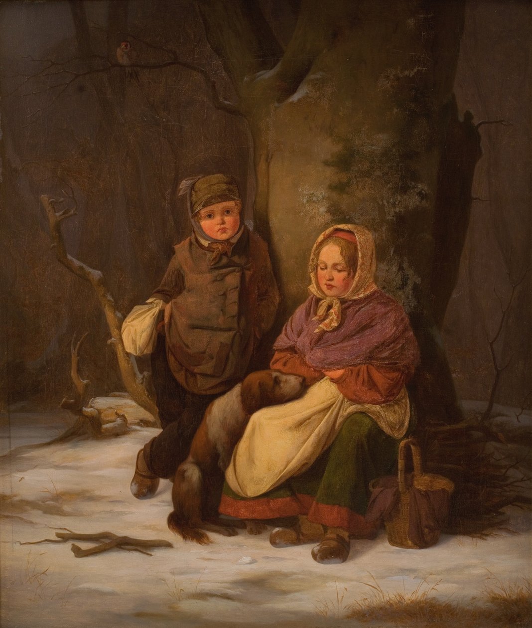Deux enfants pauvres - Peter Julius Larsen