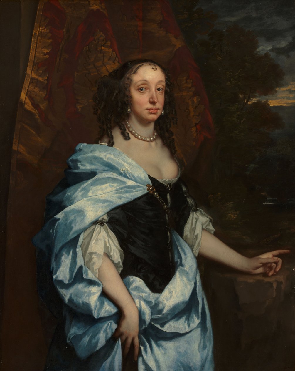 Portrait de Mme Leneve, vers 1657 - Peter Lely