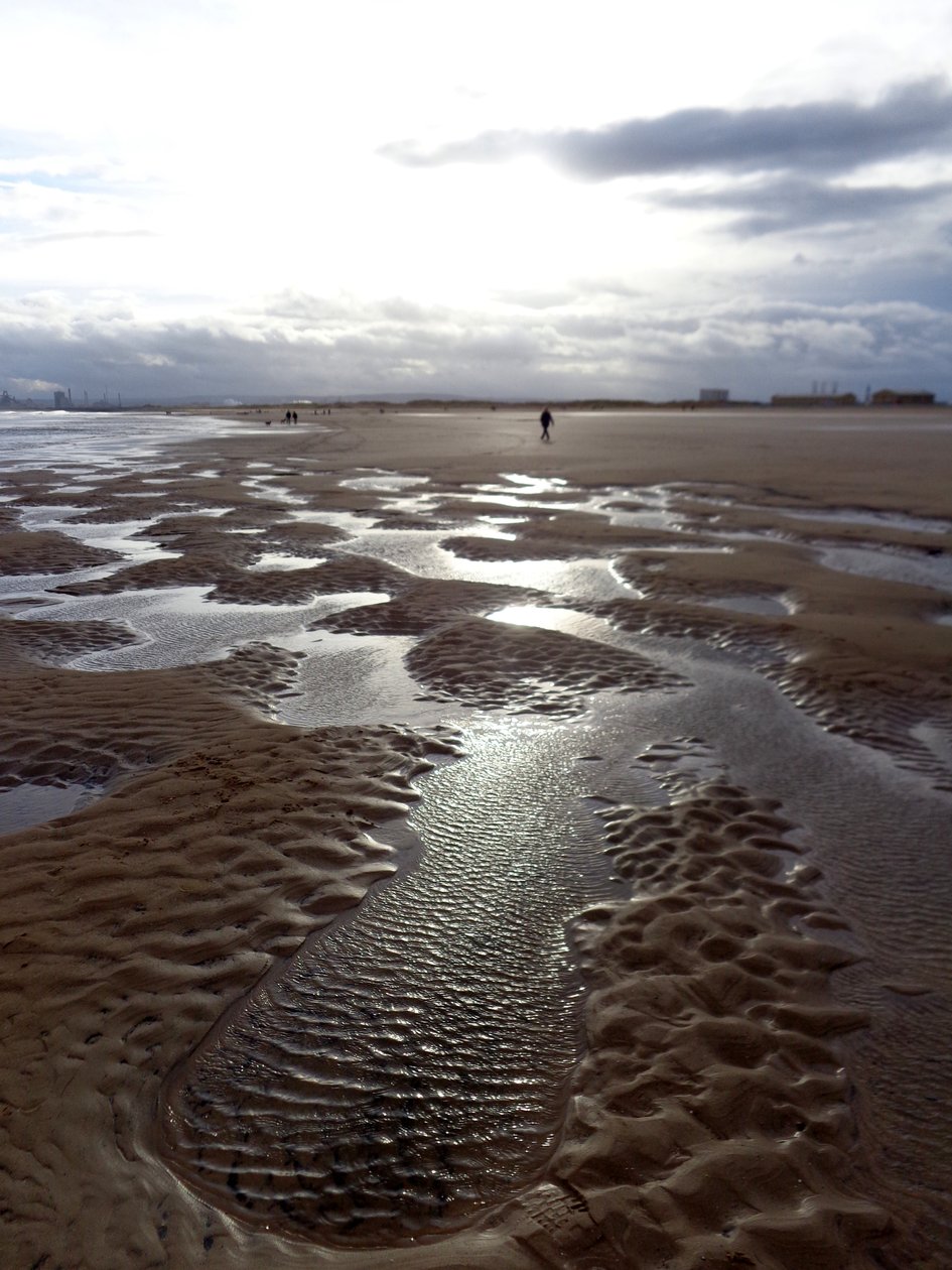 Marée basse à Hartlepool, 2016 - Peter McClure