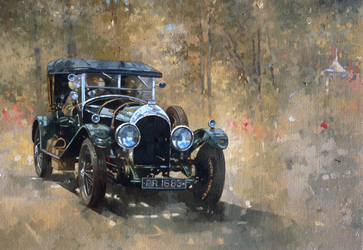 Bentley 3 litres à Cottesbrooke - Peter Miller