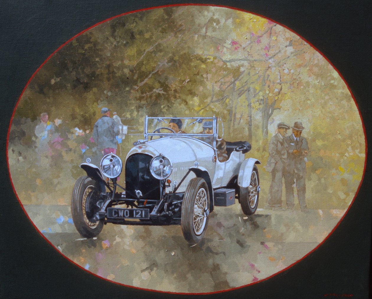 Bentley 3 litres à Kelmarsh - Peter Miller