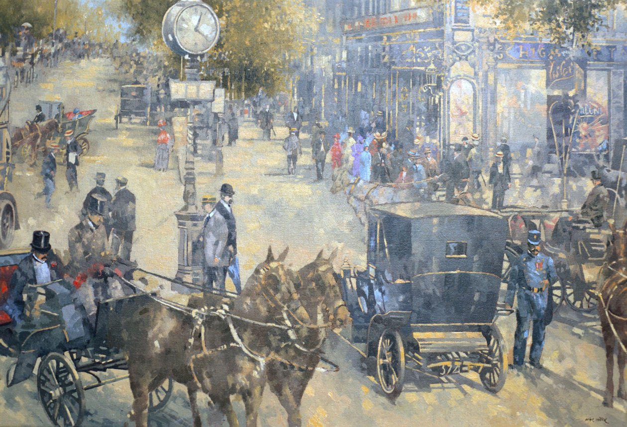 Carrefour Dronot, Intersection, Paris - Peter Miller