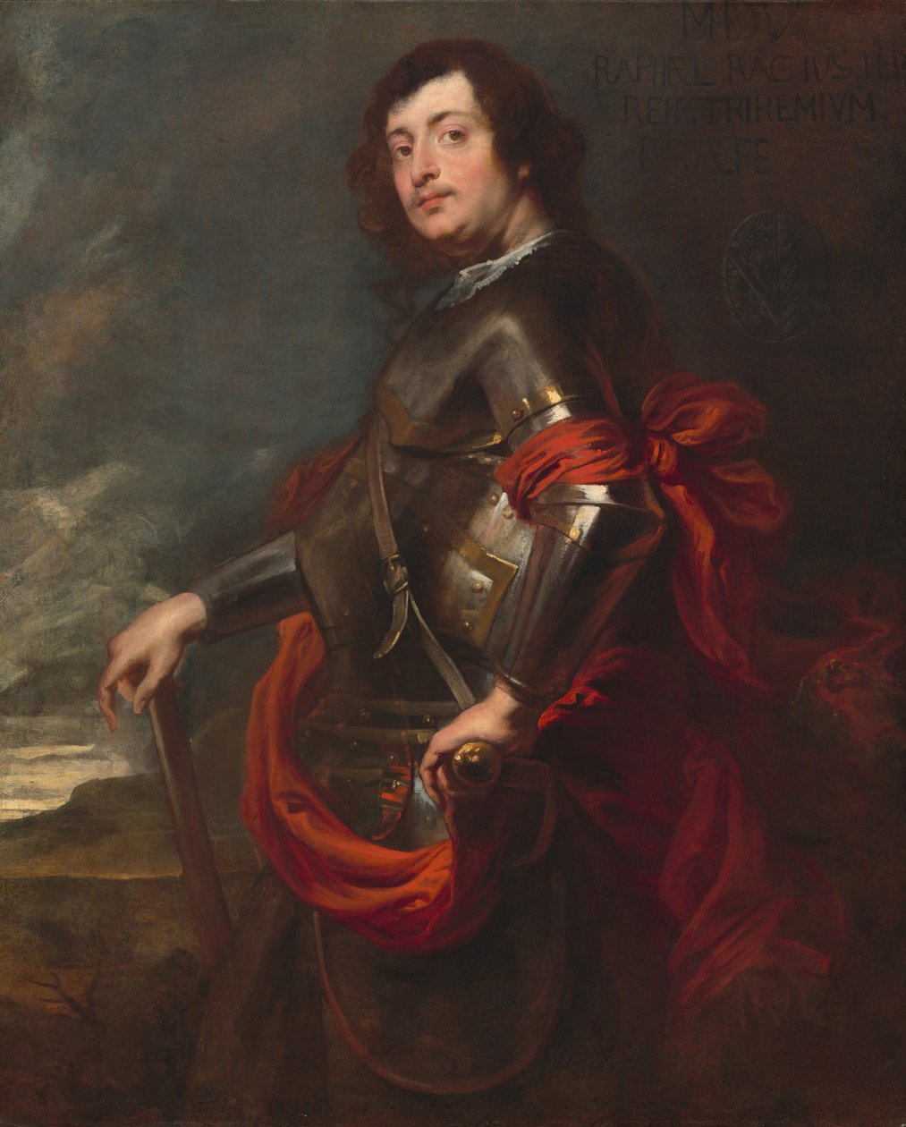 Le préfet Raffaele Raggi, vers 1625 (huile sur toile) - Peter P. & Dyck Anthony Van (1599-1641) Rubens
