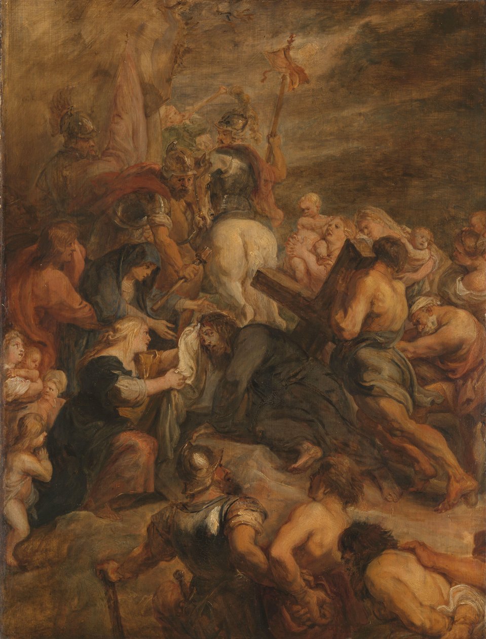 Christ sur le chemin du Calvaire - Peter Paul Rubens (workshop of)