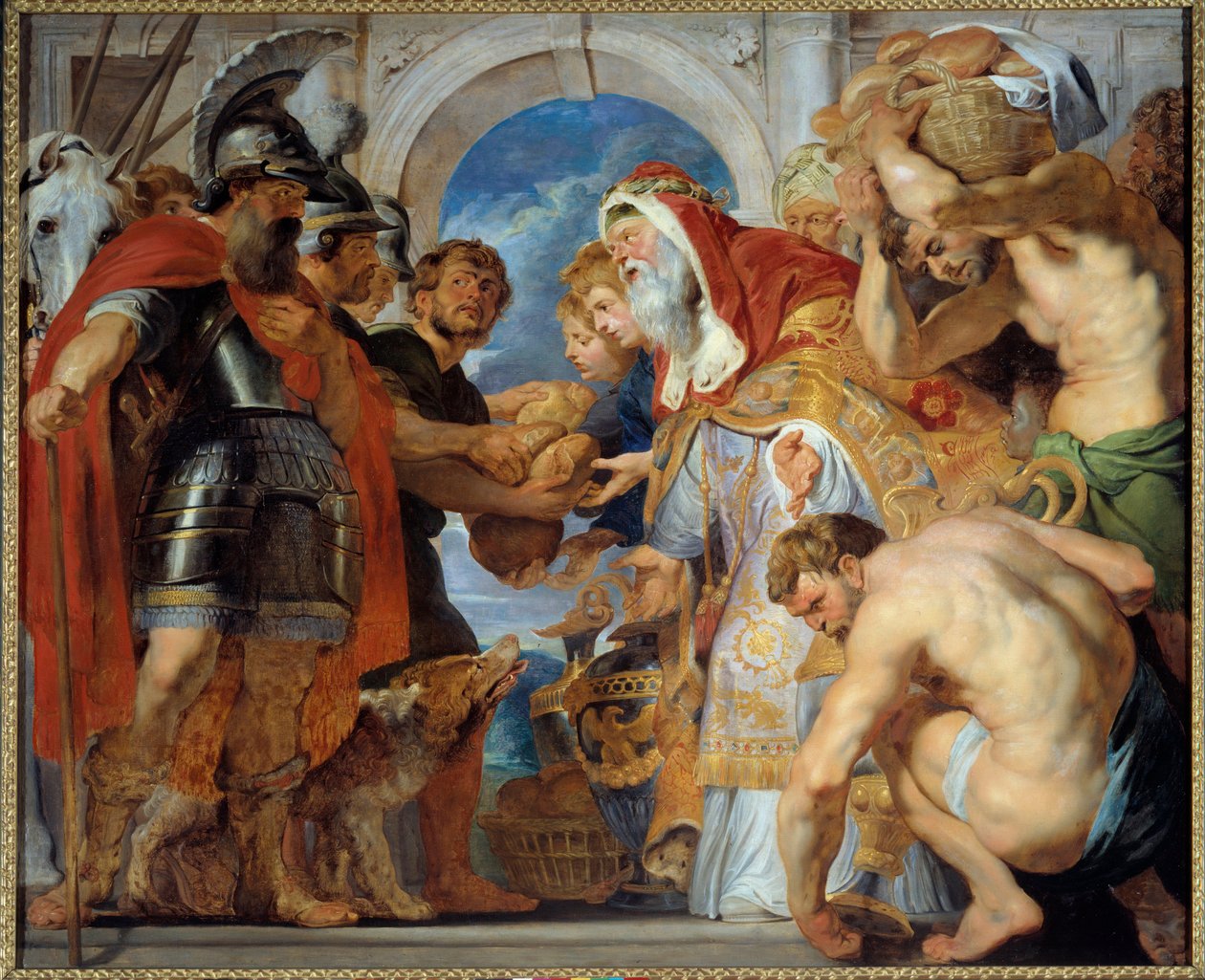 Abraham et Melchisedech - Peter Paul Rubens